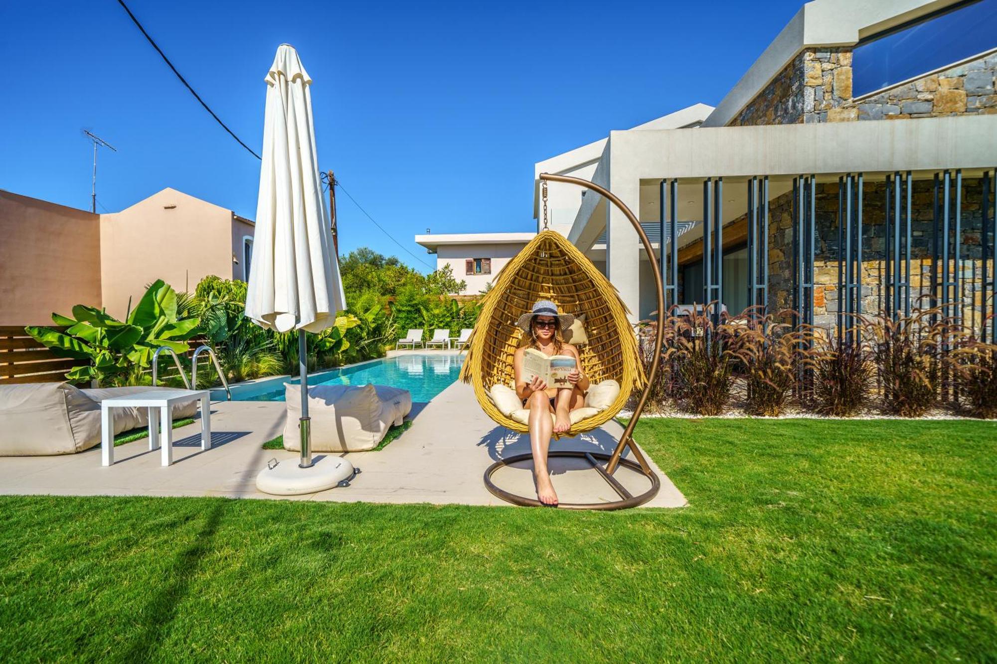 Villa Olira Alikianos Exterior foto